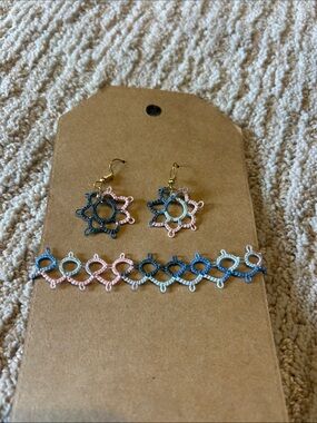 Earring and Bracelet set